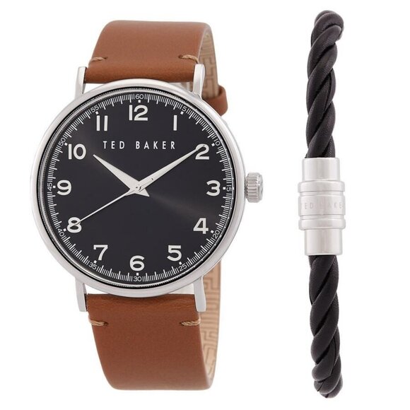 NWT Ted Baker Fashion Men's Quartz Steel Authentic Watch - Picture 1 of 4